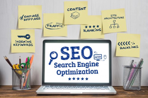 search-engine-optimization Sichtbarkeit steigern, durch Suchmaschinenoptimierung.