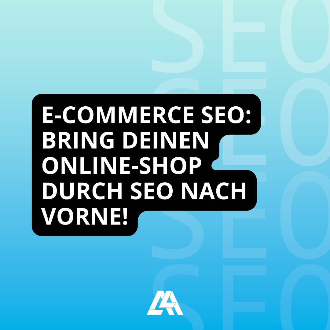 E-Commerce SEO: Den Online-Shop durch SEO nach vorne bringen.